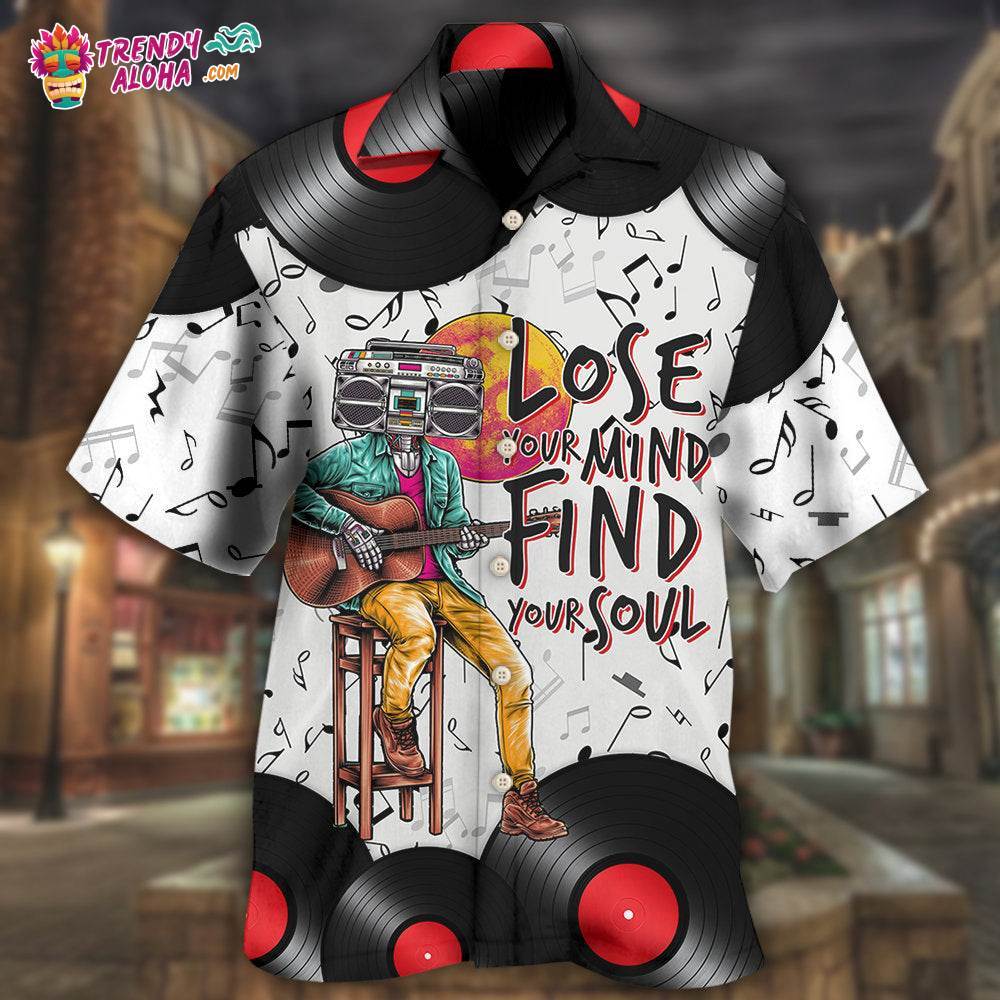 Music Stereo Lose My Mind Find Your Soul Hawaiian Shirt – Trendy Aloha