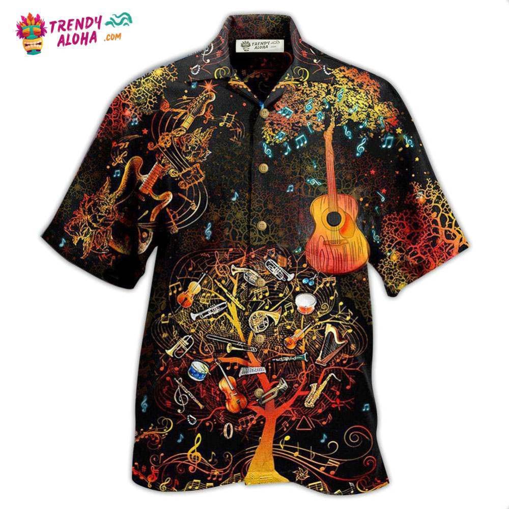Music The Nocturne Of Time Hawaiian Shirt – Trendy Aloha Music The Nocturne Of Time Hawaiian Shirt – Trendy Aloha
