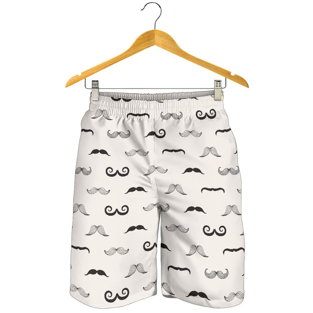Mustache Beard Pattern Print Design 05 For Men Women Kid Shorts