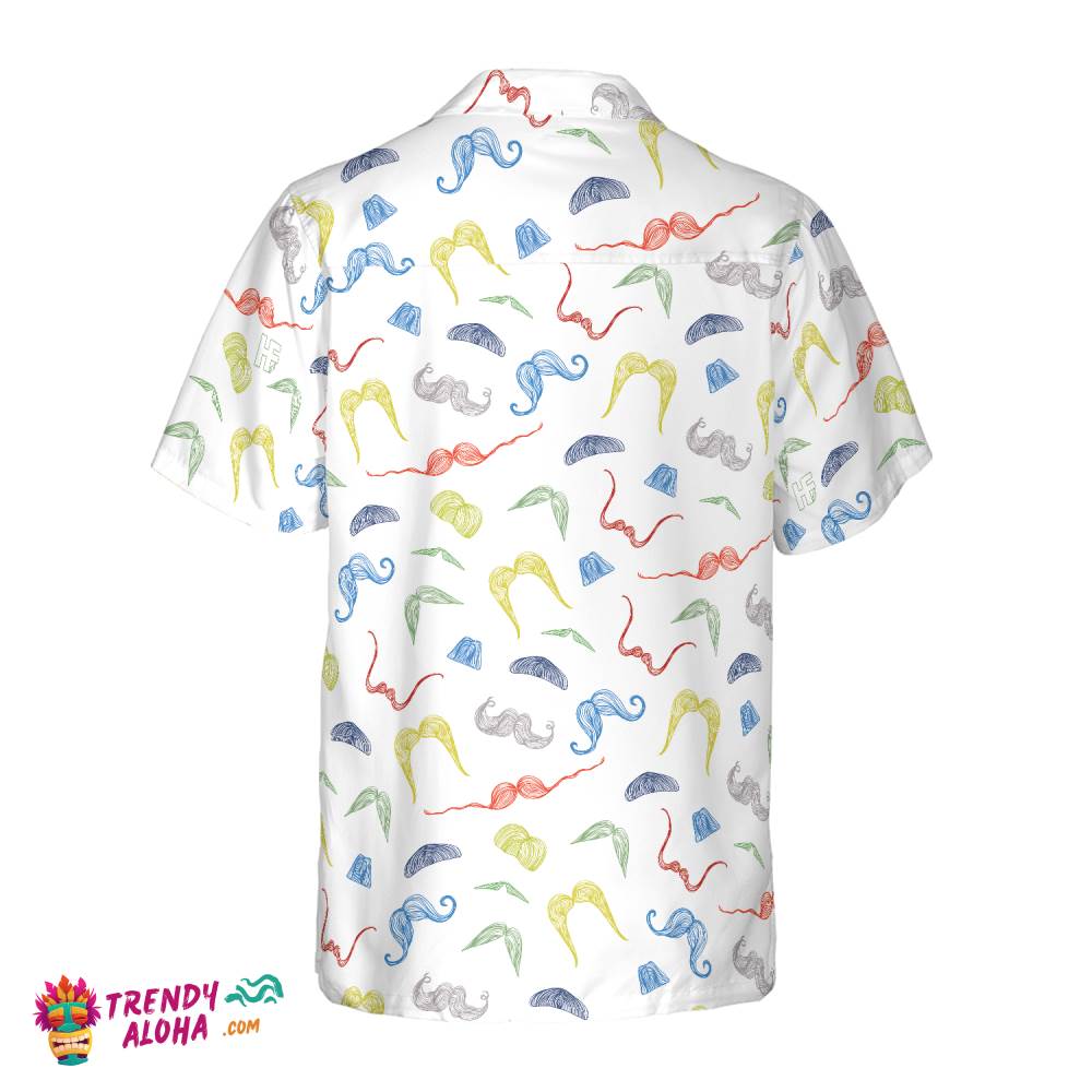 Mustache Style Hawaiian Shirt