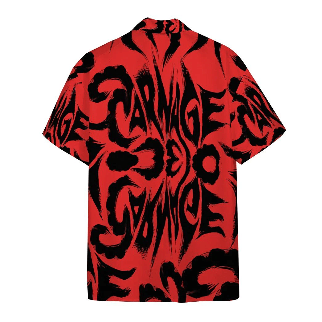 Mv Venom Trendy Hawaiian Shirt Carnage Red Symbiote Hawaii Aloha Shirt