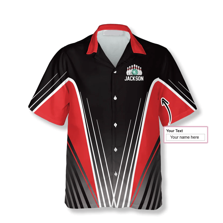 My Bowling Technique Funny Custom Bowling Trendy Hawaiian Shirt