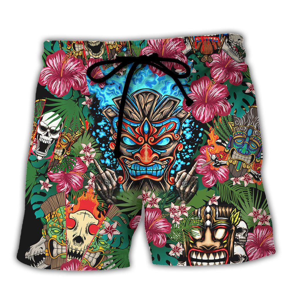 My Give A F Is Broken But My Go Fuck Yourself Is Fully Functional Trendy Aloha Hawaiian Beach Shorts