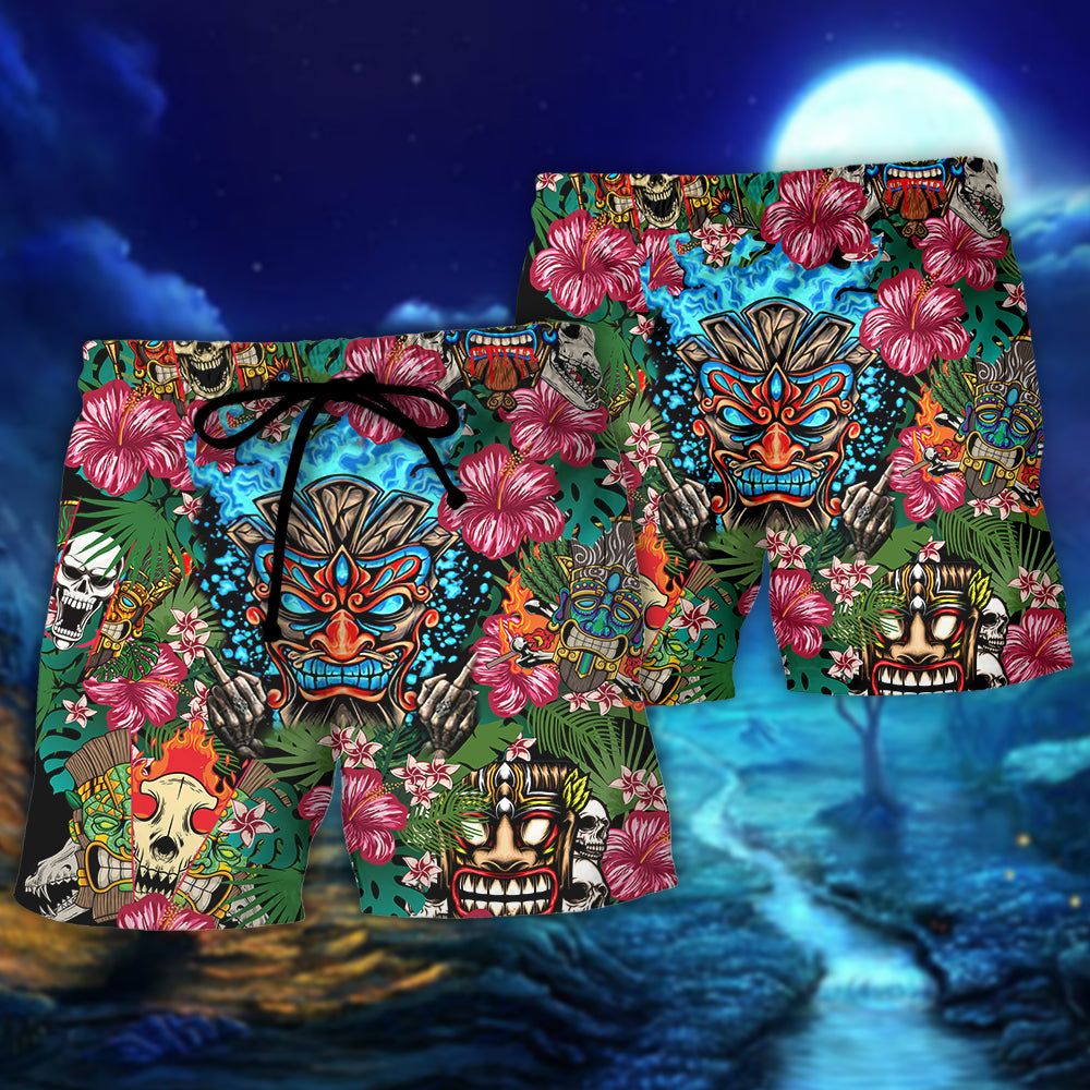 My Give A F Is Broken But My Go Fuck Yourself Is Fully Functional Trendy Aloha Hawaiian Beach Shorts