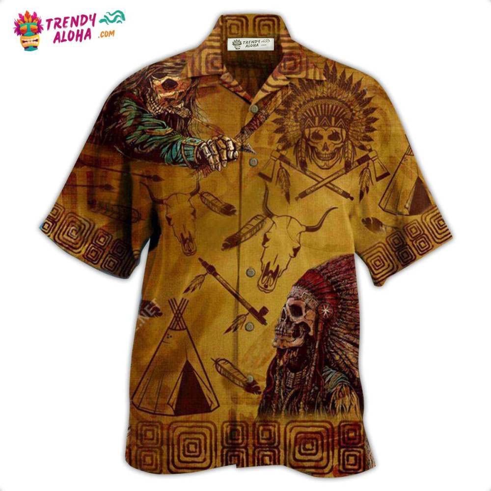 Native America Spirit Of A Nation Vintage Hawaiian Shirt – Trendy Aloha