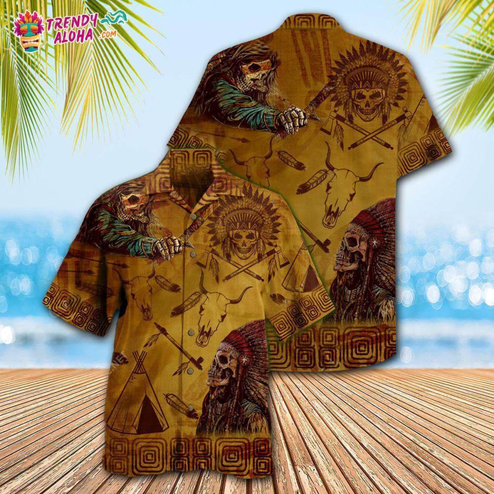 Native America Spirit Of A Nation Vintage Hawaiian Shirt – Trendy Aloha