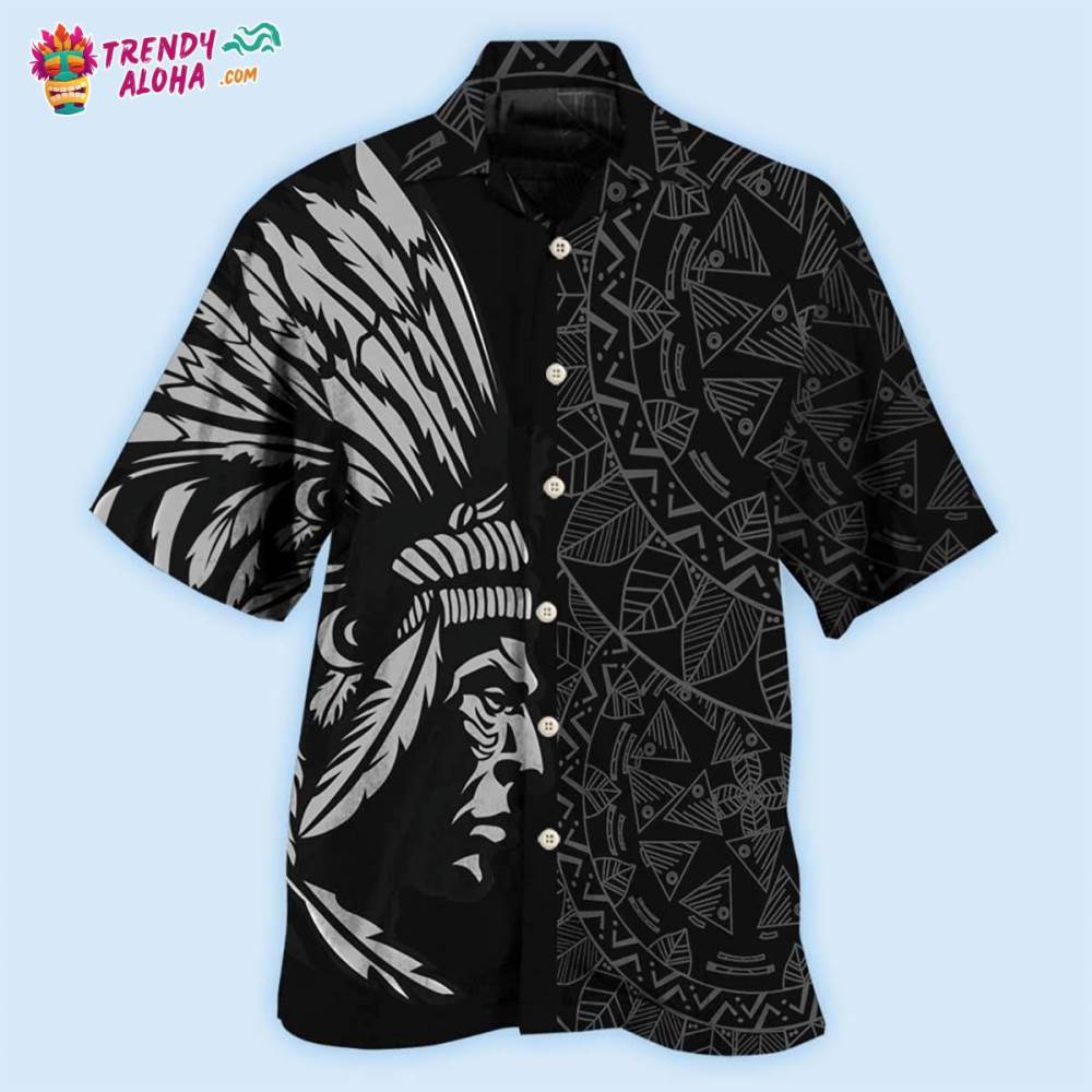Native Man Still Here Still Strong Cool Style Hawaiian Shirt – Trendy Aloha
