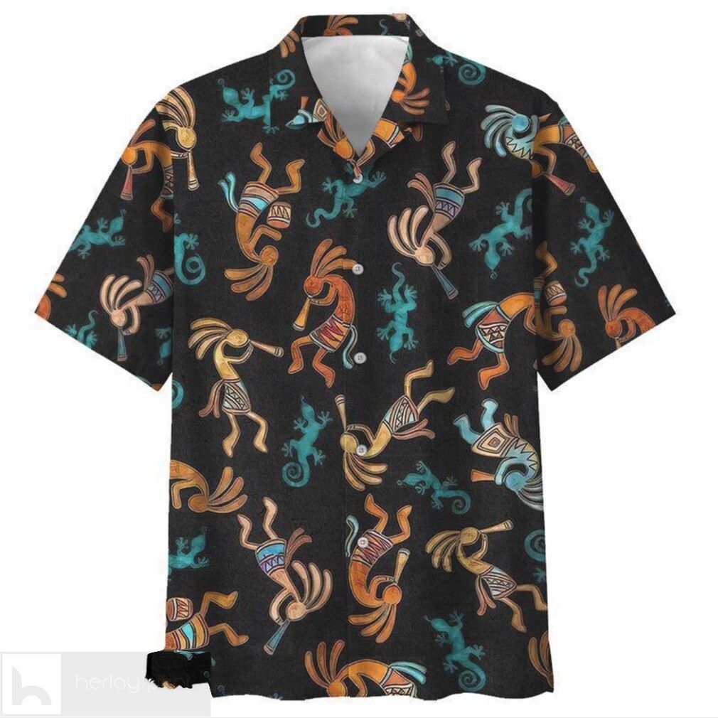 Native Style Exuding Love Peace ThrougHawaiian Shirt