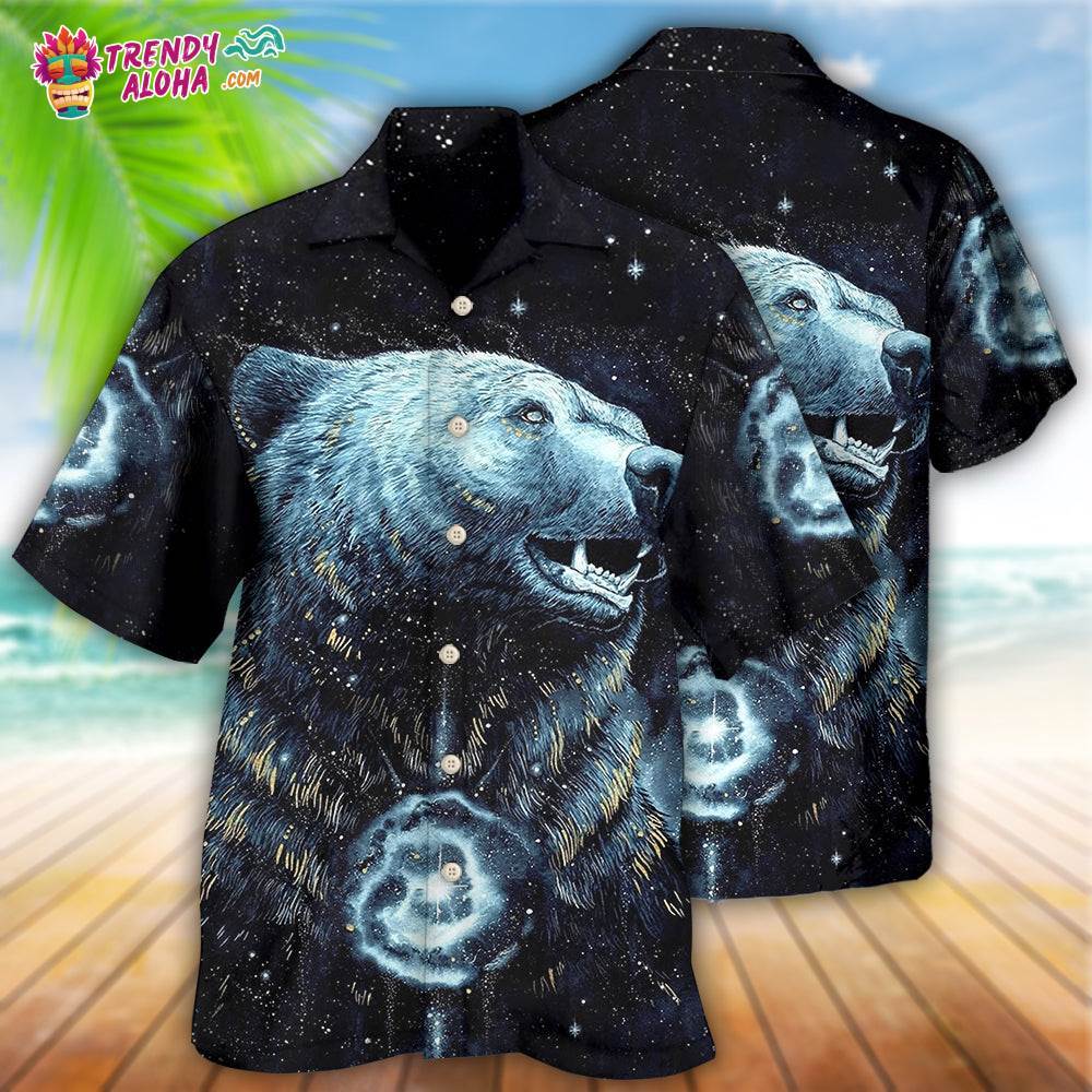 Native Style Love Peace Bear So Cool Hawaiian Shirt – Trendy Aloha