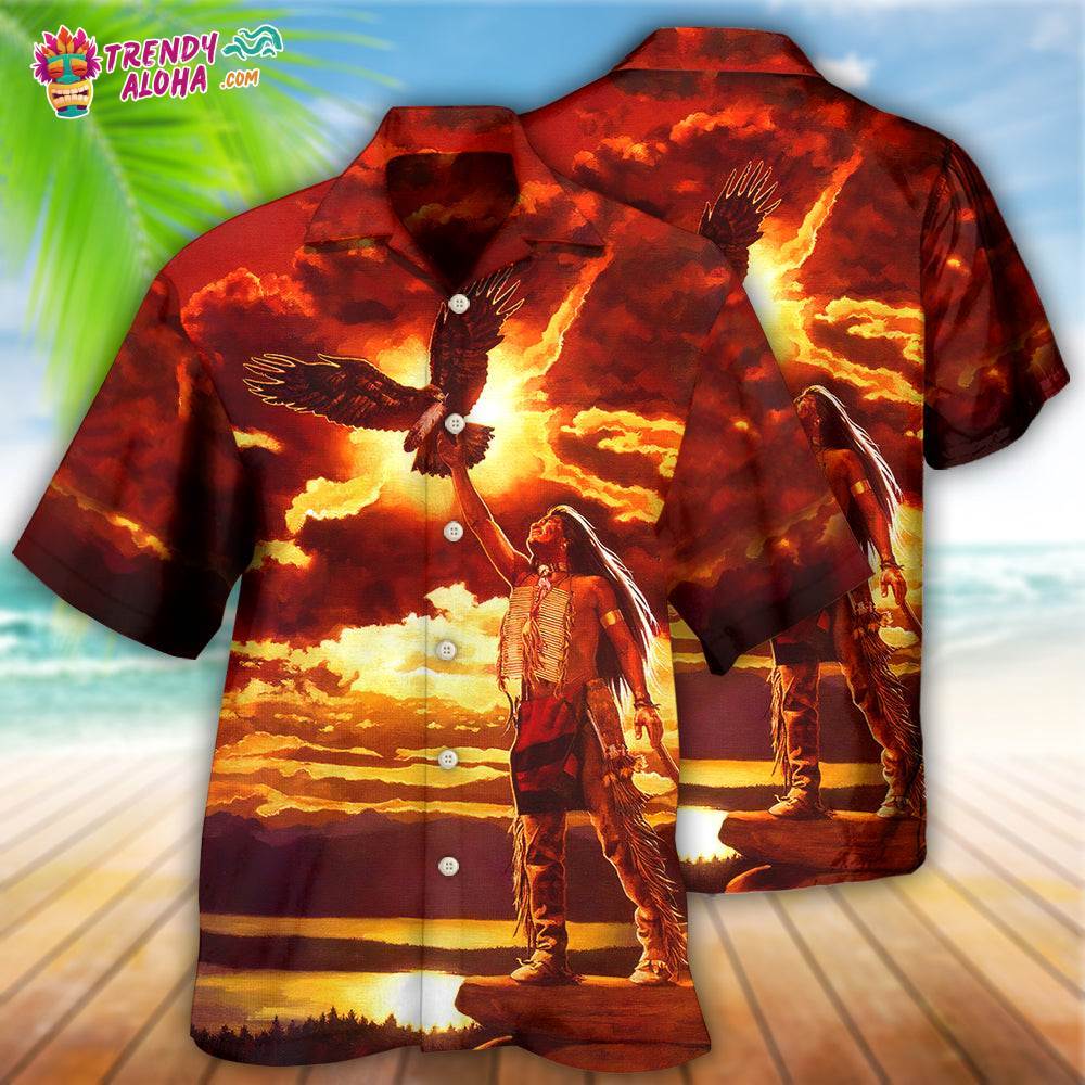 Native Style Love Peace Hawaiian Shirt – Trendy Aloha