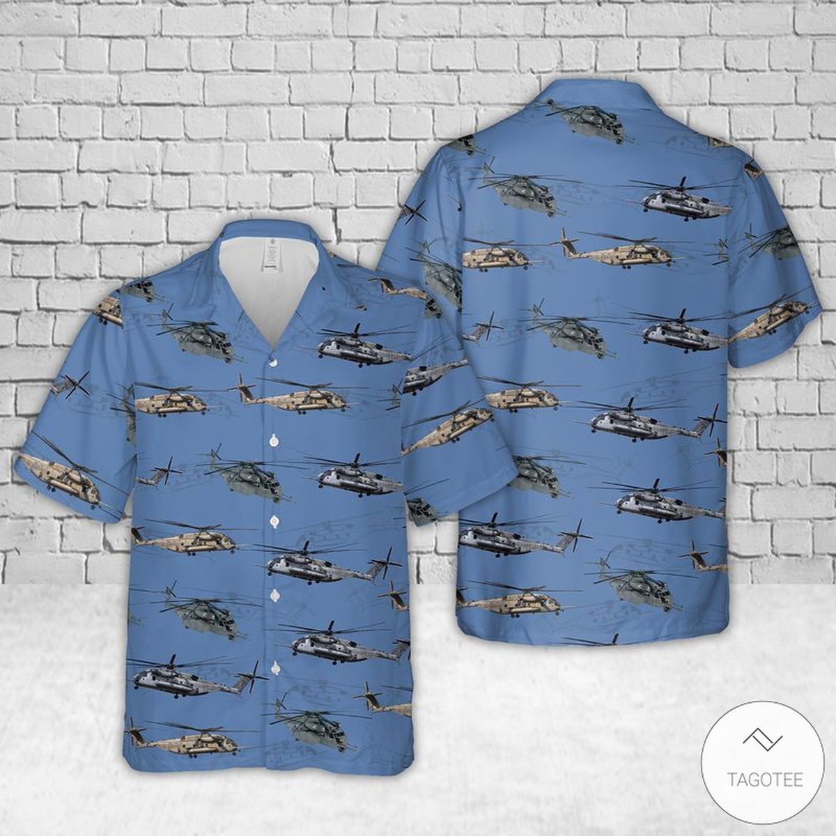 Navy Sea Dragon Inspired Hawaiian Shirt Unique