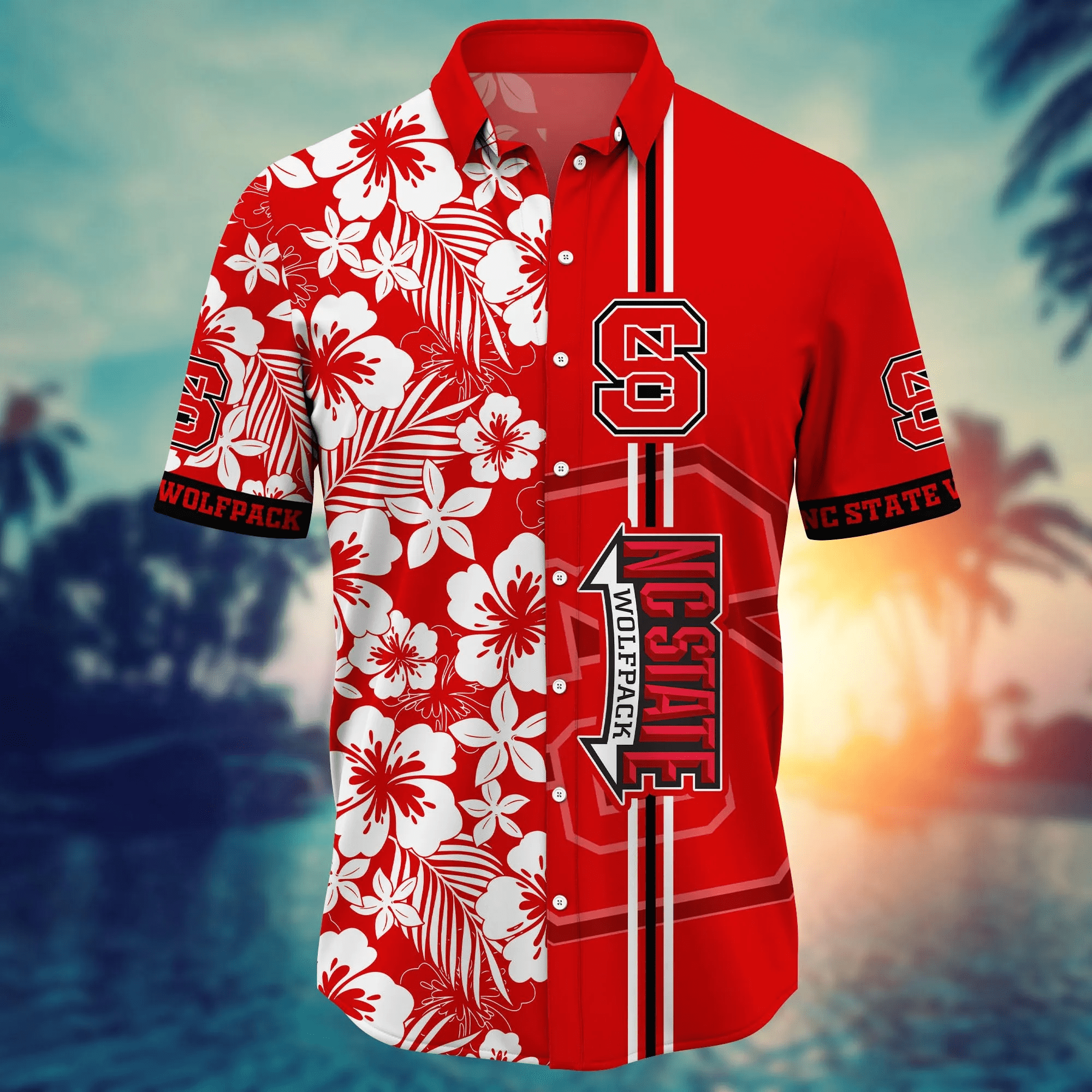 Nc State Wolfpack NCAA Hawaiian Shirt Air Conditioningtime Aloha Shirt