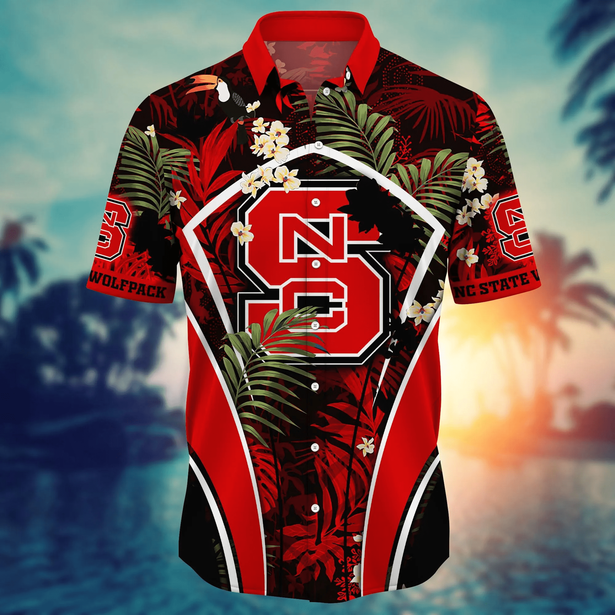 Nc State Wolfpack NCAA Hawaiian Shirt Barbecues Aloha Shirt