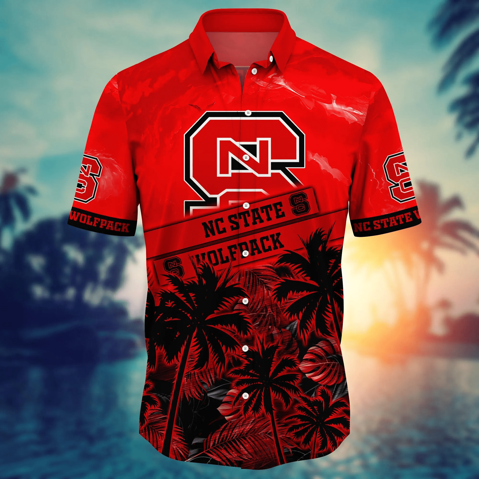 Nc State Wolfpack NCAA Hawaiian Shirt Warm-Season Aloha Shirt