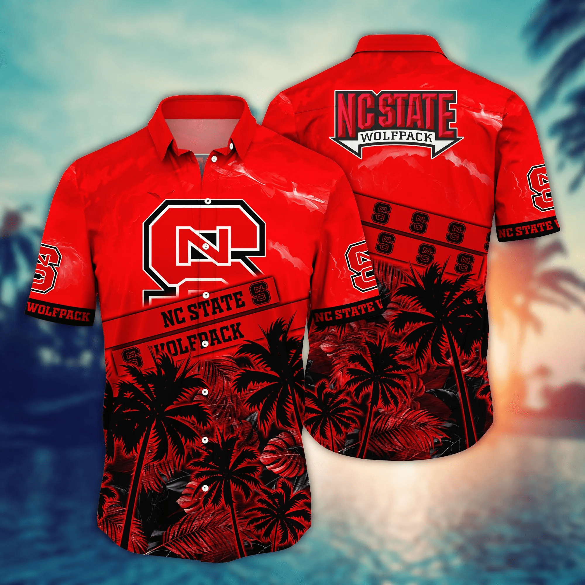 Nc State Wolfpack NCAA Hawaiian Shirt Warm-Season Aloha Shirt