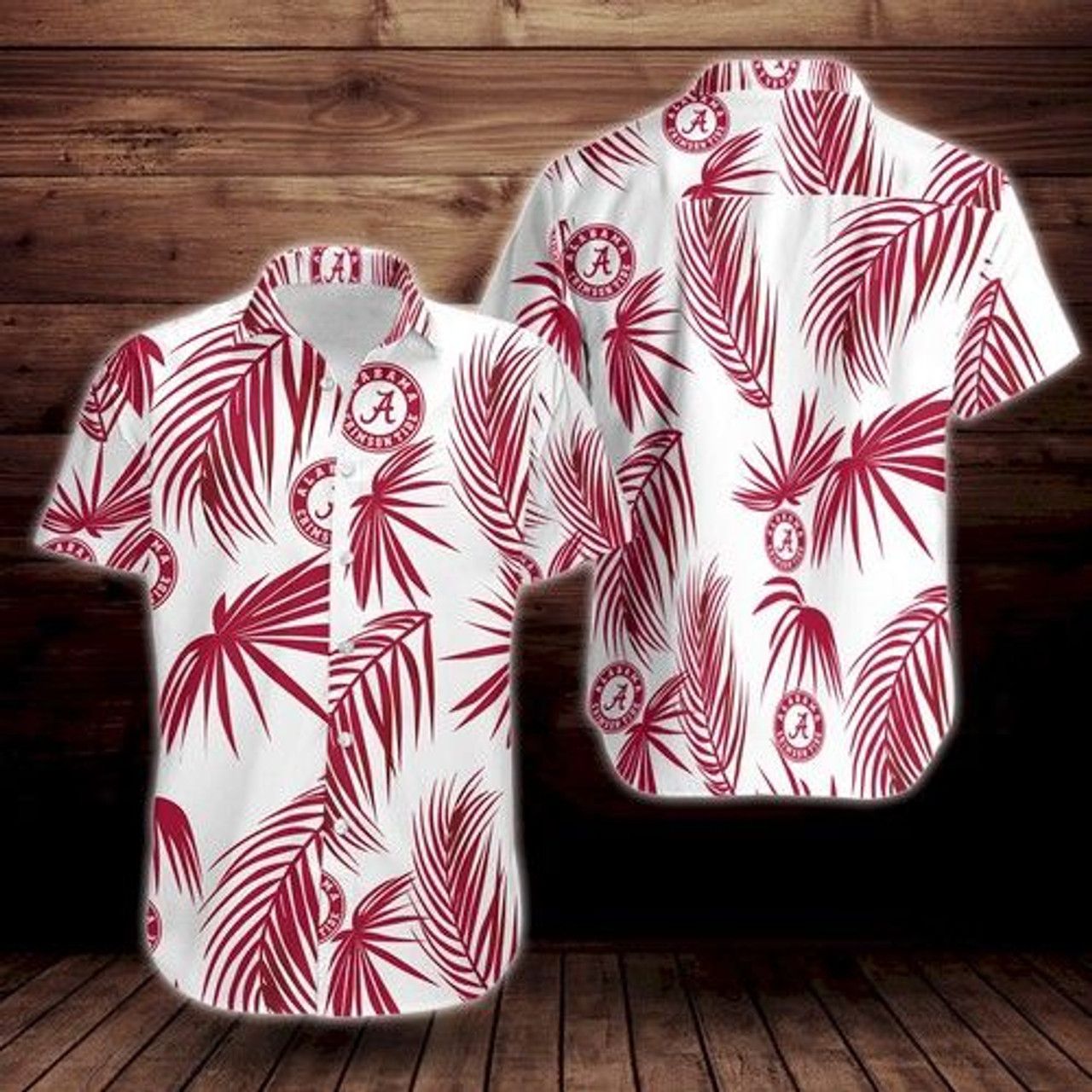 NCAA Alabama Crimson Tide Hawaiian Shirt V12 Aloha Shirt