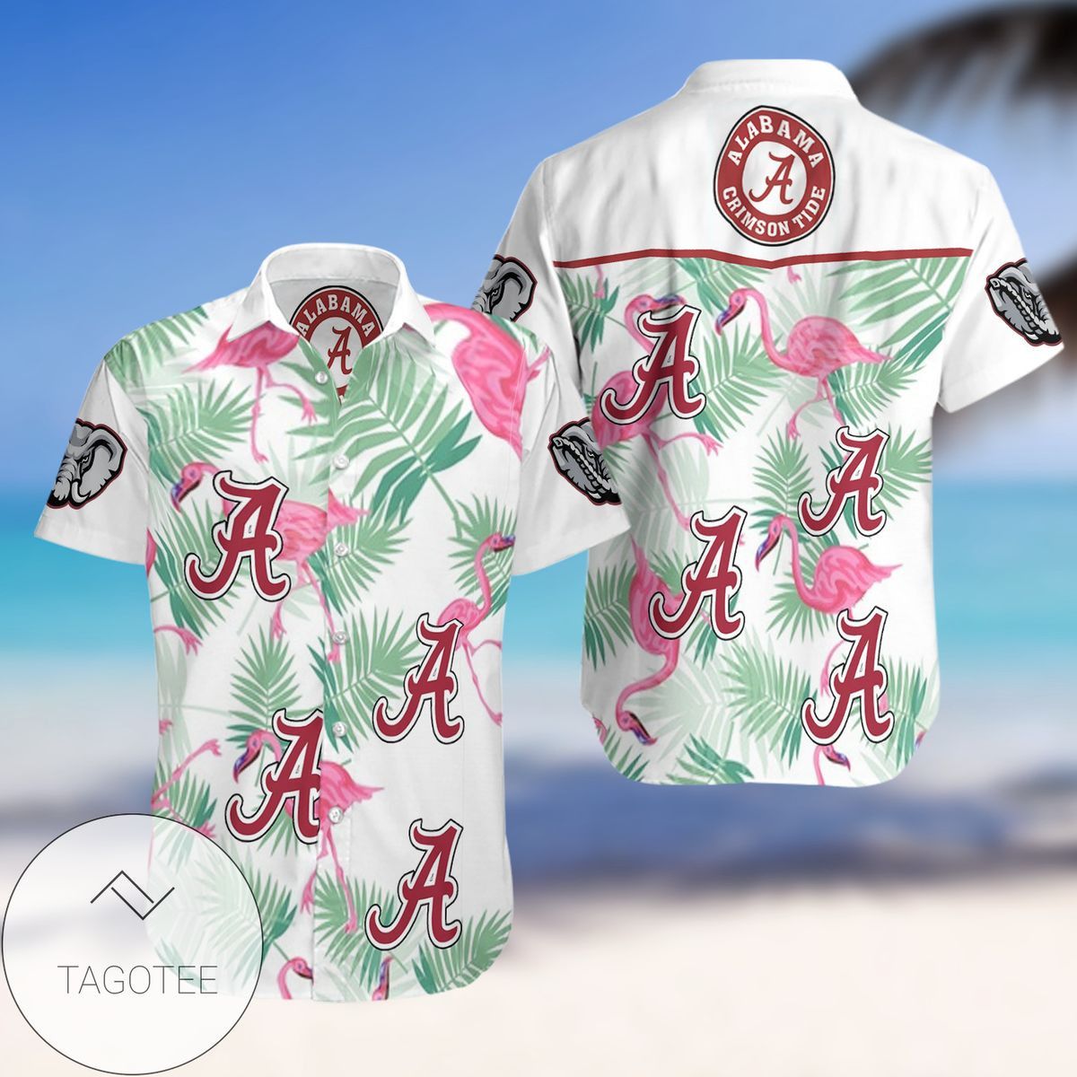 NCAA Alabama Crimson Tide Hawaiian Shirt V9 Aloha Shirt