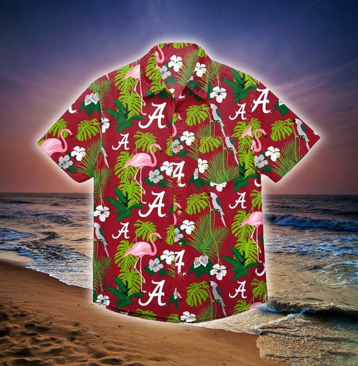 Ncaa Alabama Crimson Tide Trendy Hawaiian Shirt V14 Aloha Shirt Trendy Aloha