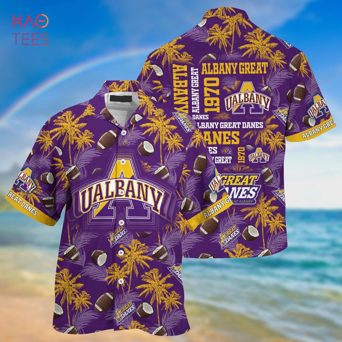 Ncaa Albany Great Danes Purple Trendy Hawaiian Shirt Aloha Shirt Ncaa Albany Great Danes Purple Trendy Hawaiian Shirt Aloha Shirt