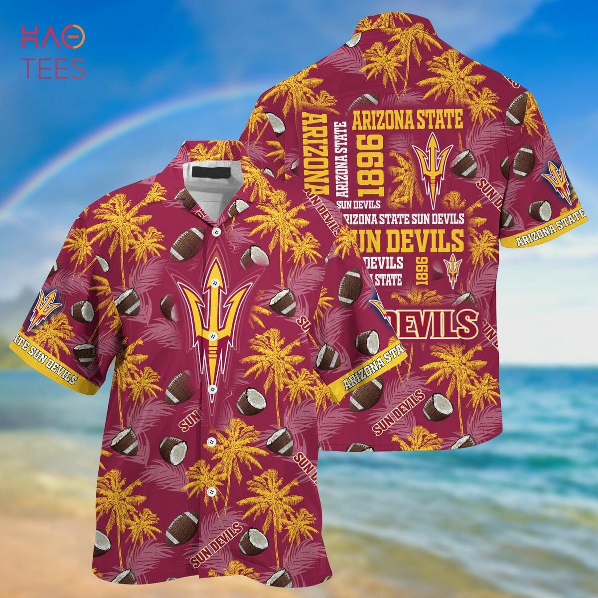 Ncaa Arizona State Sun Devils Limited Edition Trendy Hawaiian Shirt Aloha Shirt