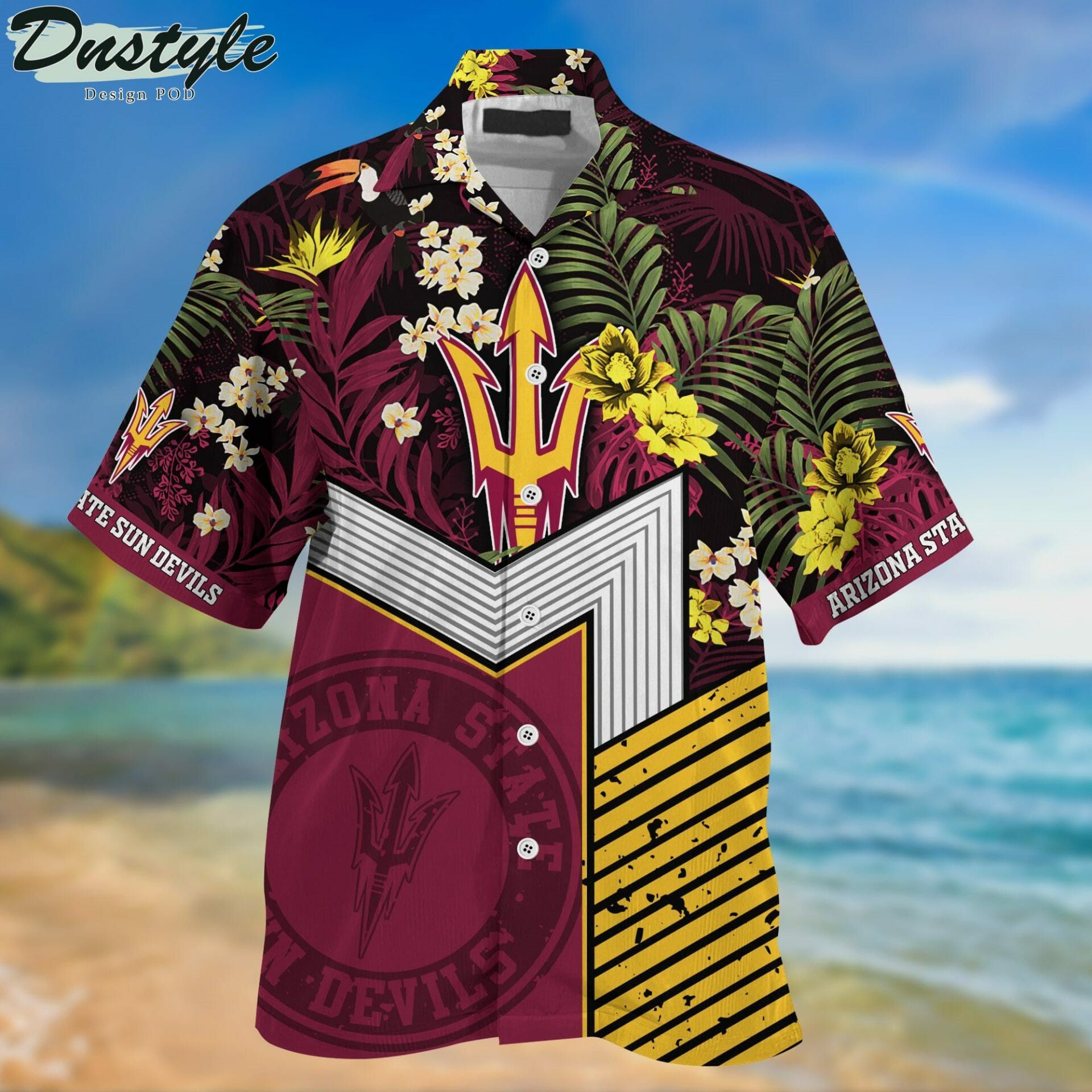 Ncaa Arizona State Sun Devils Special Design Trendy Hawaiian Shirt Aloha Shirt