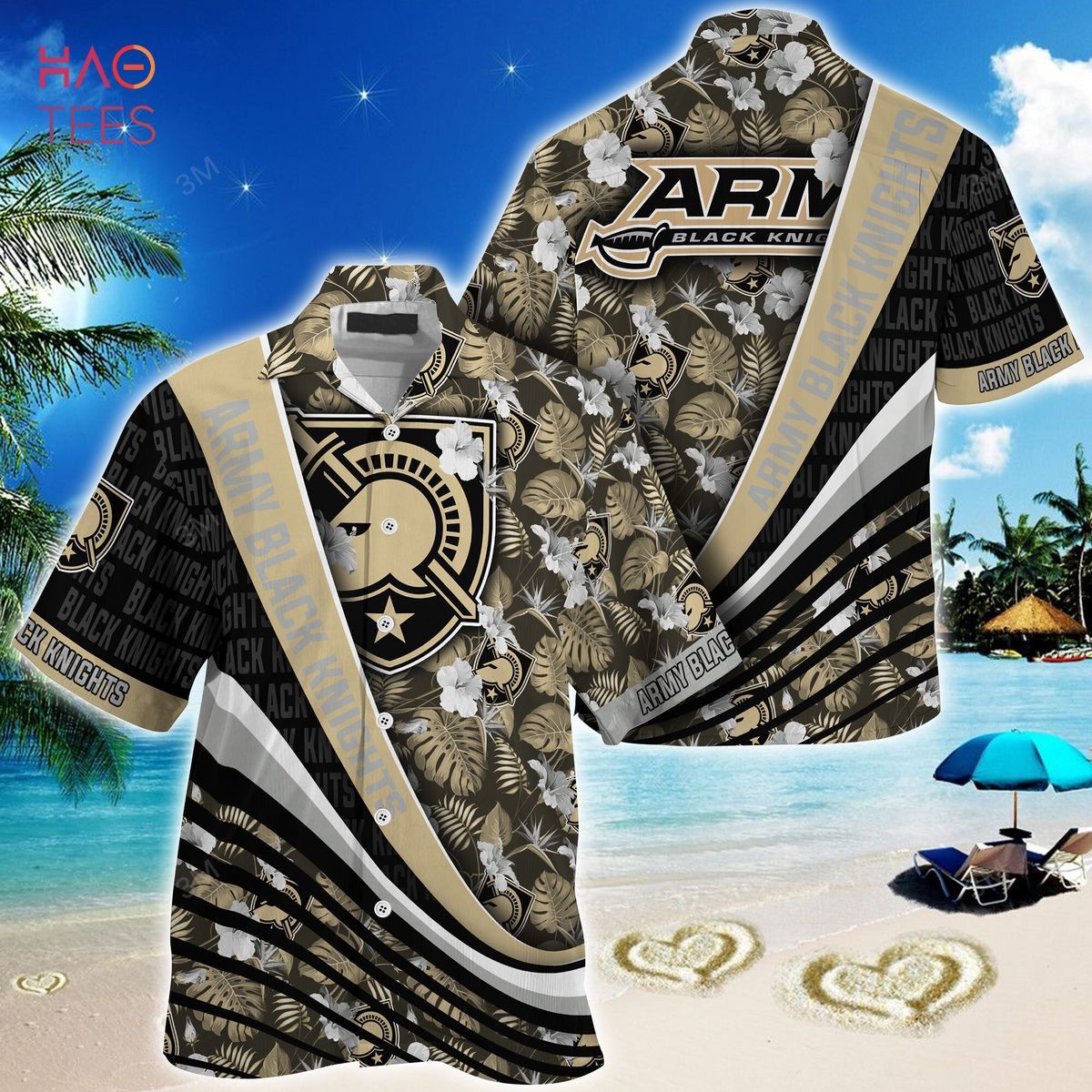 NCAA Army Black Knights Colorful Hawaiian Shirt