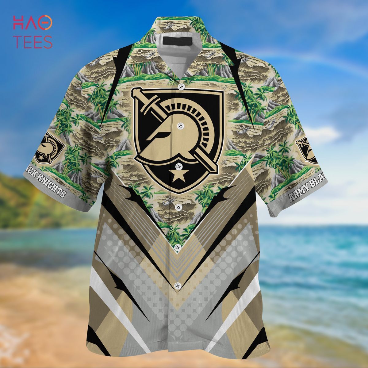 Ncaa Army Black Knights Logo Trendy Hawaiian Shirt Aloha Shirt