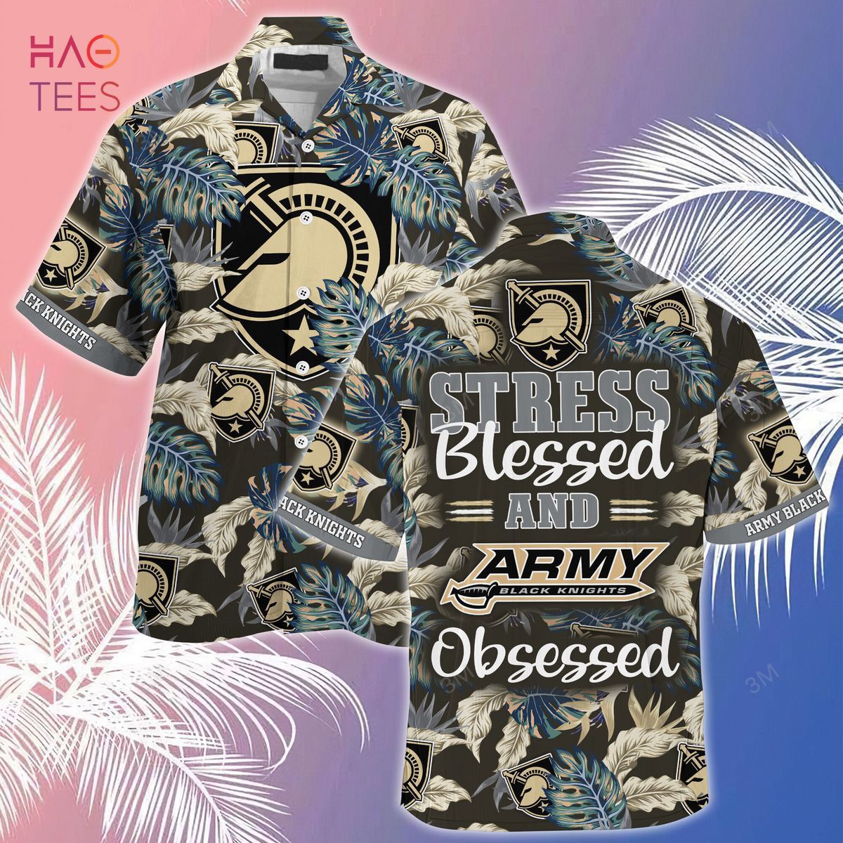 Ncaa Army Black Knights Summer Trendy Hawaiian Shirt Aloha Shirt