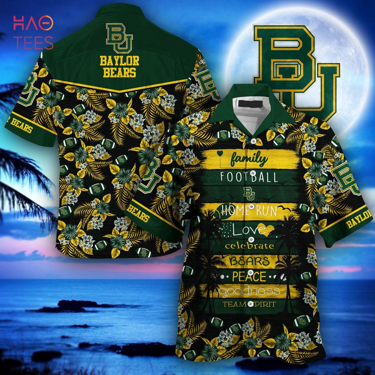NCAA Baylor Bears Limited Edition Hawaiian Shirt