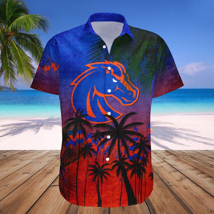 Ncaa Boise State Broncos Orange Blue Coconut Tree Grunge Trendy Hawaiian Shirt Aloha Shirt Ncaa Boise State Broncos Orange Blue Coconut Tree Grunge Trendy Hawaiian Shirt Aloha Shirt