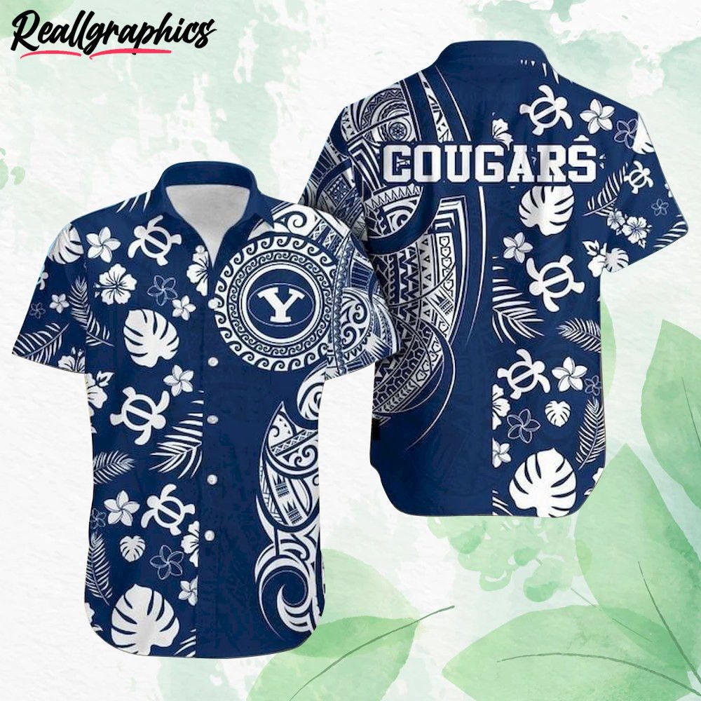 Ncaa Brigham Young Cougars Special Style Trendy Hawaiian Shirt Aloha Shirt
