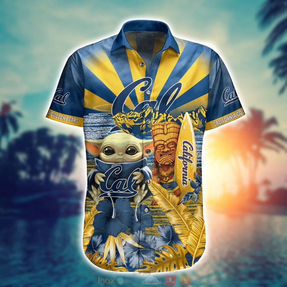 Ncaa California Golden Bears Baby Yoda Trendy Hawaiian Shirt Aloha Shirt