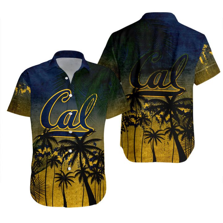 Ncaa California Golden Bears Coconut Tree Trendy Hawaiian Shirt V3 Aloha Shirt