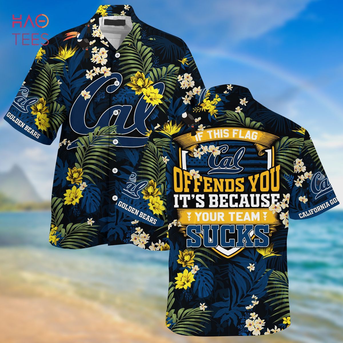 NCAA California Golden Bears Offends You Hawaiian Shirt