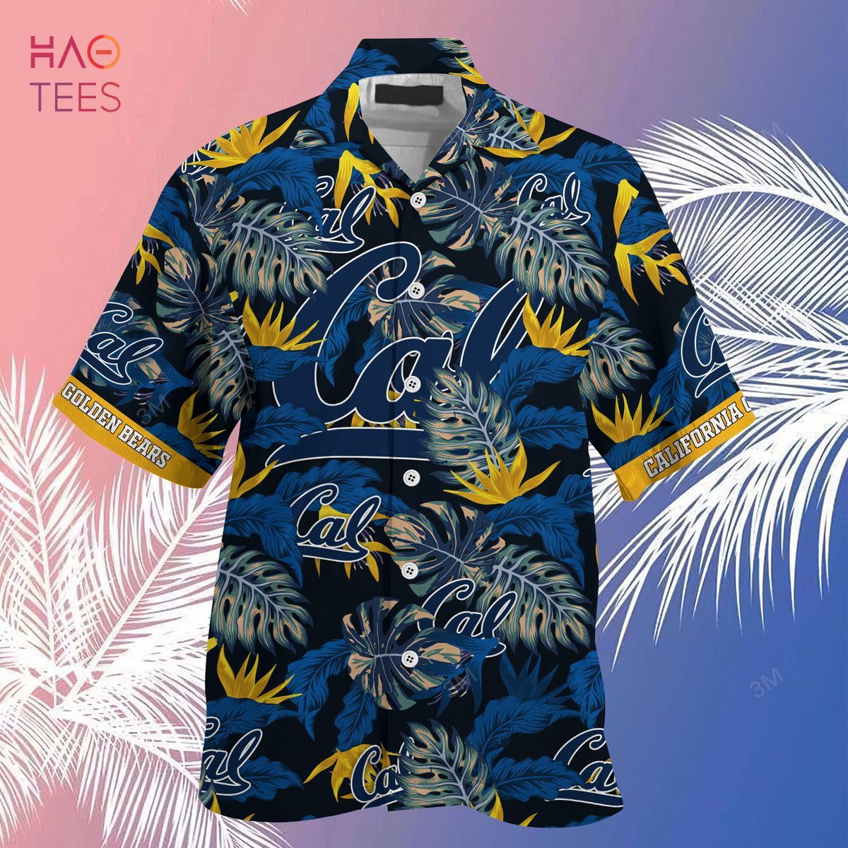 Ncaa California Golden Bears Stress Blessed Trendy Hawaiian Shirt Aloha Shirt