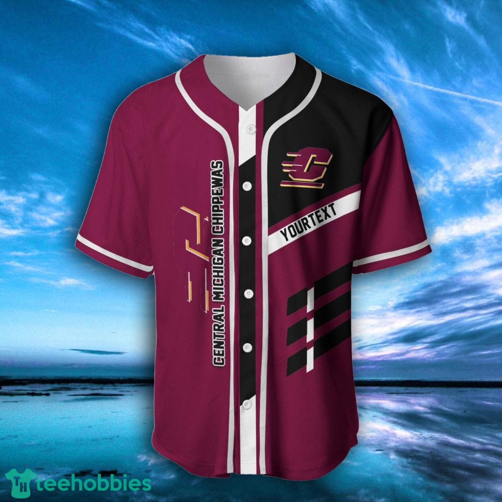 NCAA Central Michigan Chippewas Custom Name Hawaiian Shirt