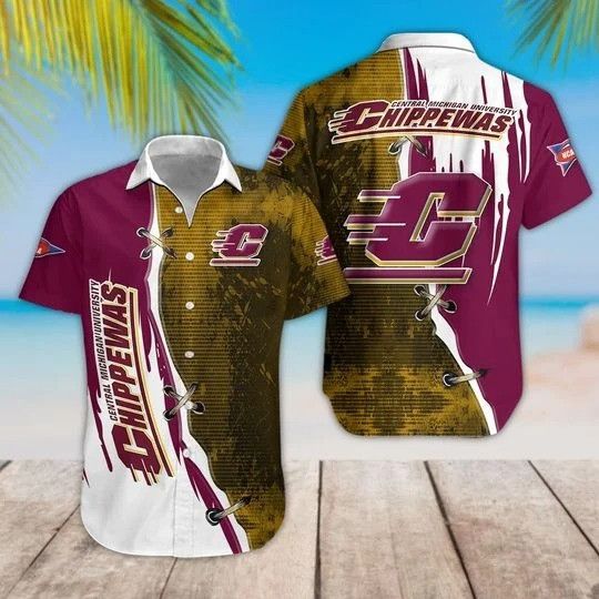 NCAA Central Michigan Chippewas Special Edition Hawaiian Shirt