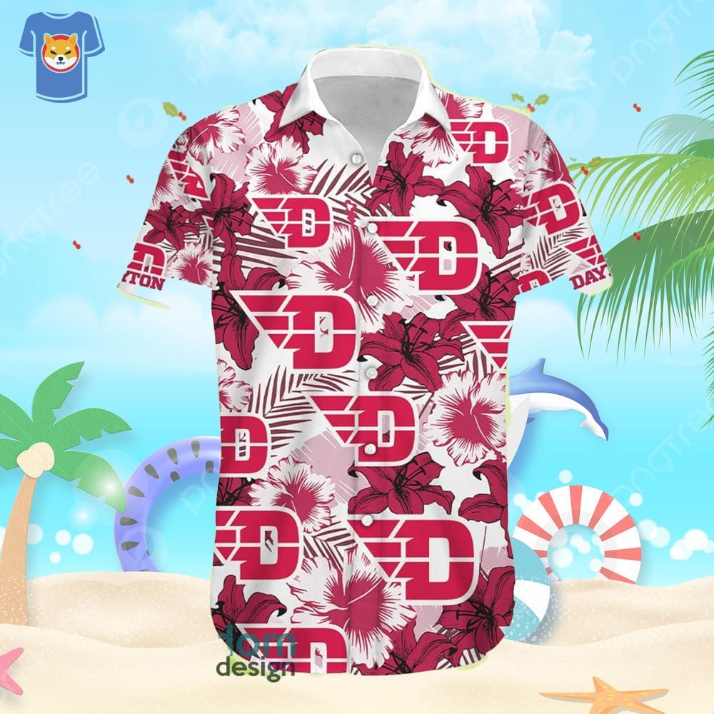 NCAA Dayton Flyers Aloha Beach Gift Hawaiian Shirt For Men And Women