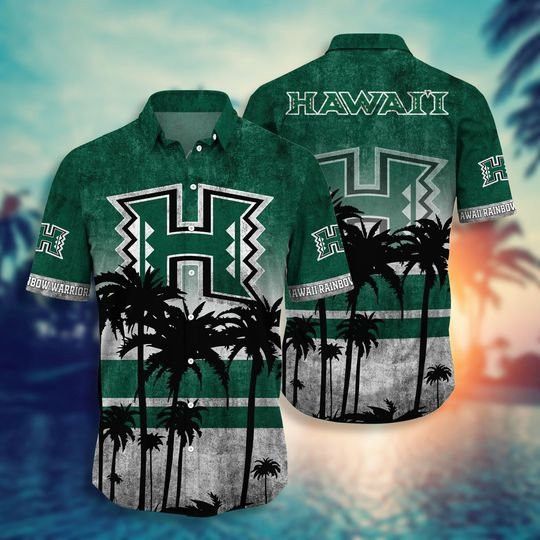 Ncaa Hawaii Rainbow Warriors Coconut Tree Trendy Hawaiian Shirt Aloha Shirt