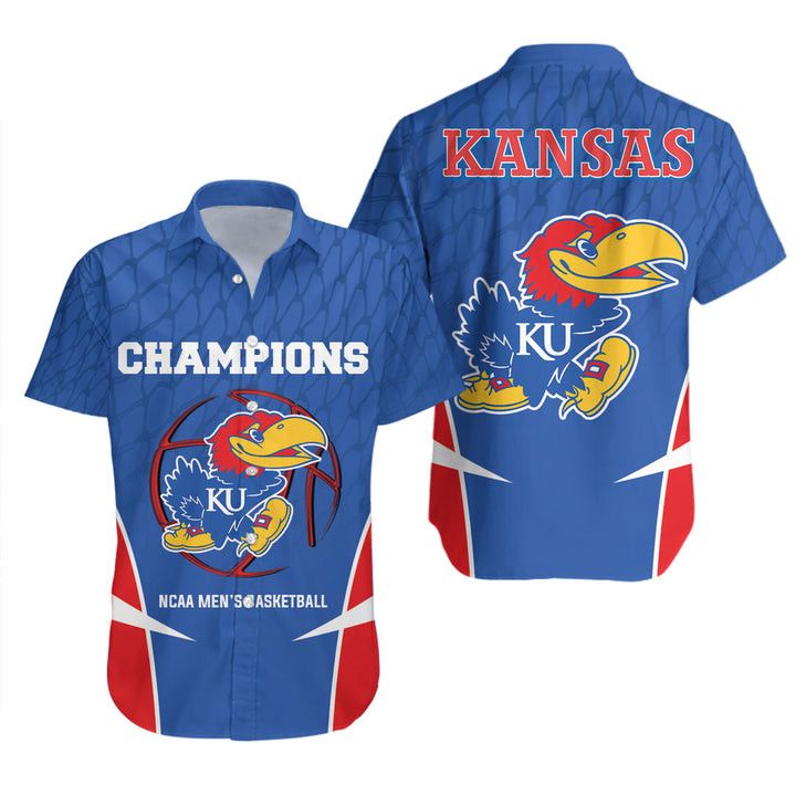 Ncaa Kansas Jayhawks Blue Basketball Champions Trendy Hawaiian Shirt Aloha Shirt Ncaa Kansas Jayhawks Blue Basketball Champions Trendy Hawaiian Shirt Aloha Shirt