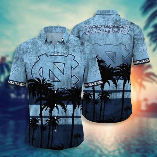 Ncaa North Carolina Tar Heels Tropical Trendy Hawaiian Shirt Aloha Shirt