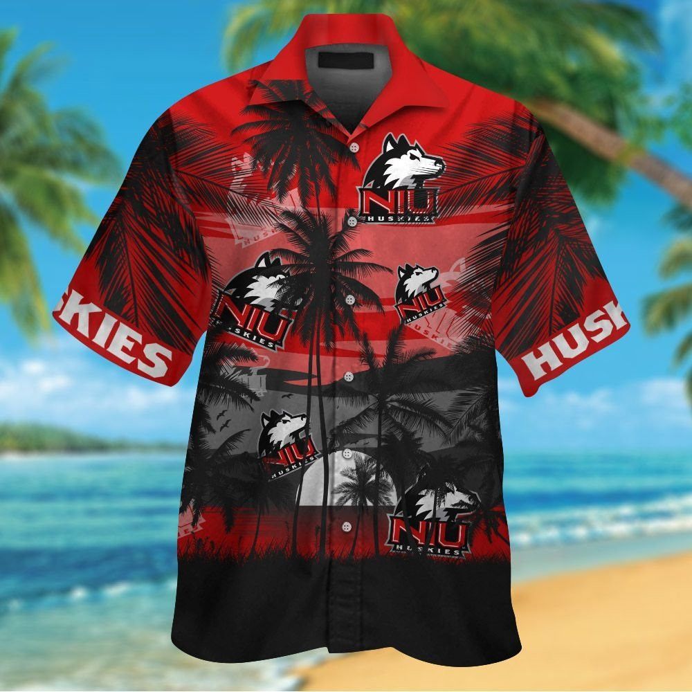 Ncaa Northern Illinois Huskies Coconut Tree Trendy Hawaiian Shirt Aloha Shirt Ncaa Northern Illinois Huskies Coconut Tree Trendy Hawaiian Shirt Aloha Shirt