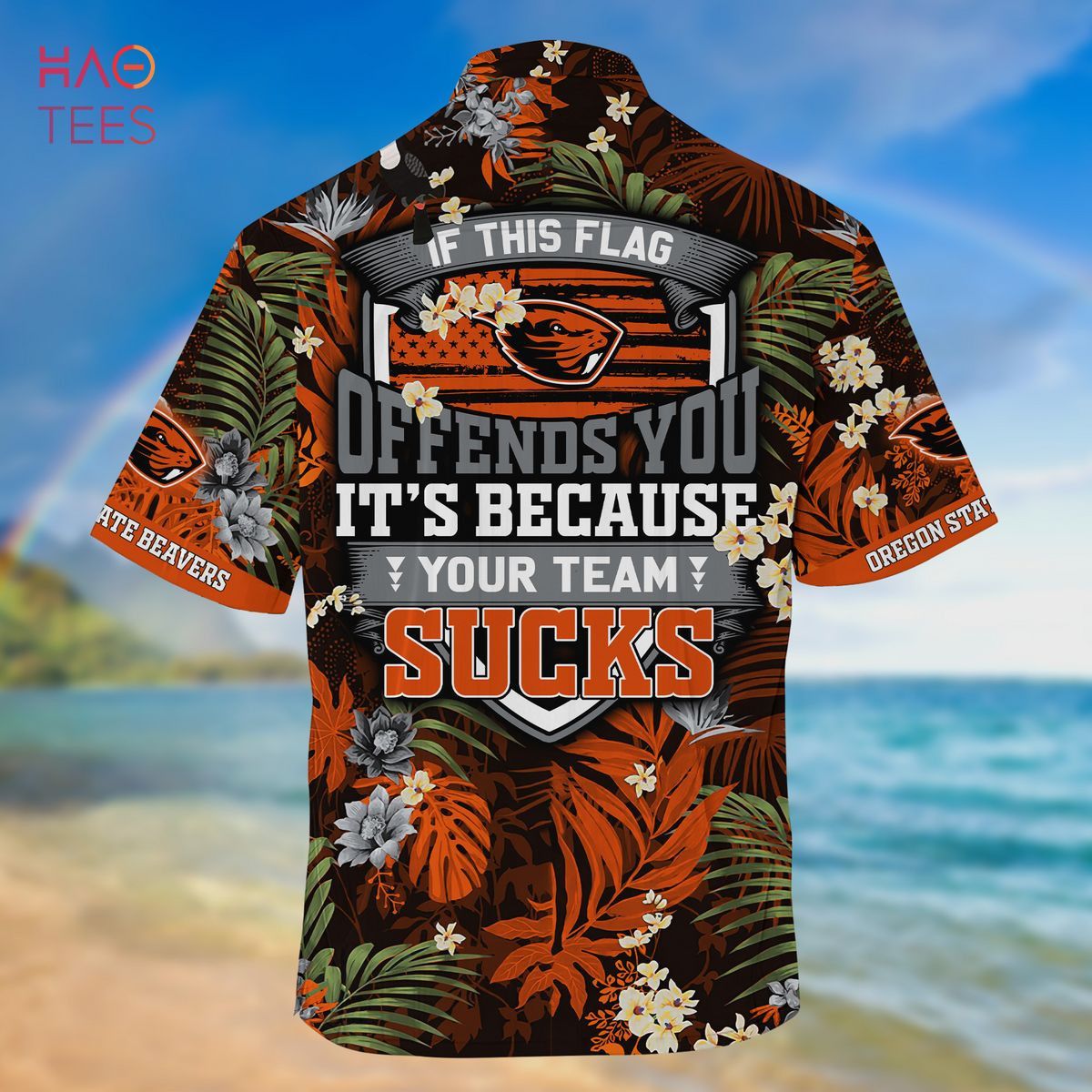 Ncaa Oregon State Beavers If This Flag Trendy Hawaiian Shirt Aloha Shirt