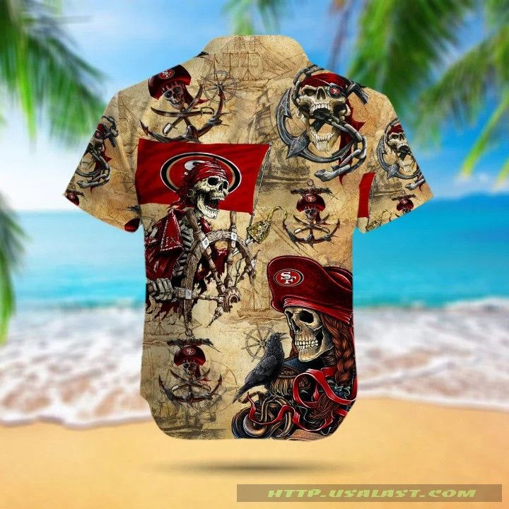 Ncaa Purdue Boilermakers Skull Gold Red Trendy Hawaiian Shirt Aloha Shirt