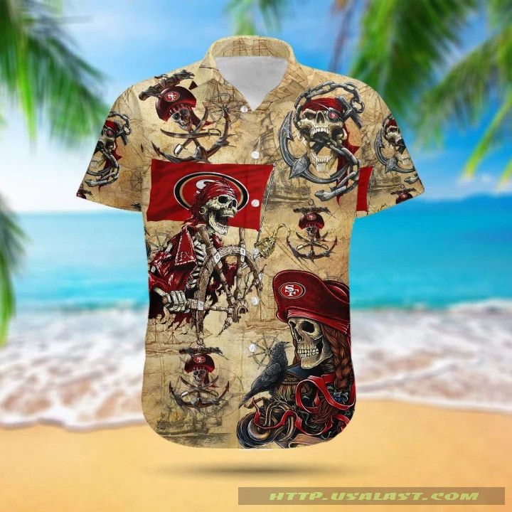 Ncaa Purdue Boilermakers Skull Gold Red Trendy Hawaiian Shirt Aloha Shirt