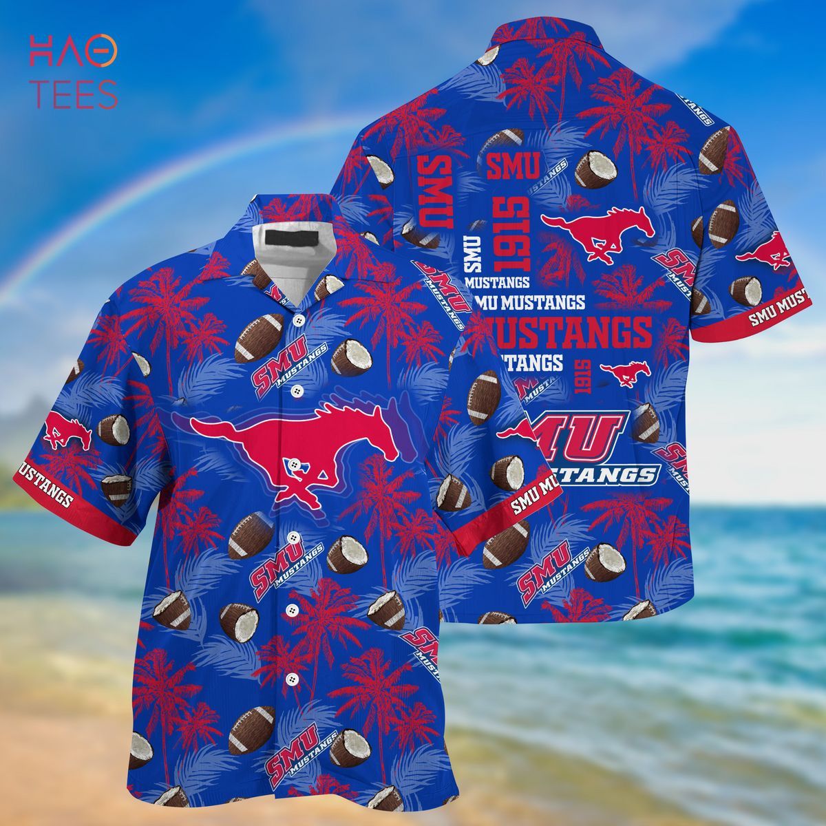 Ncaa Smu Mustangs New Trending Trendy Hawaiian Shirt Aloha Shirt