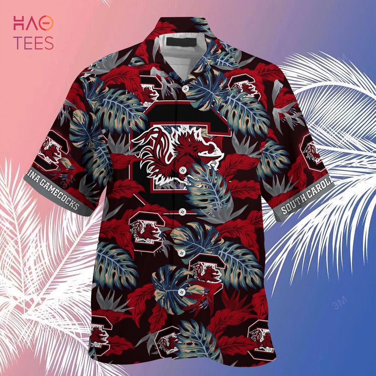 Ncaa South Carolina Gamecocks Stress Blessed Trendy Hawaiian Shirt Aloha Shirt