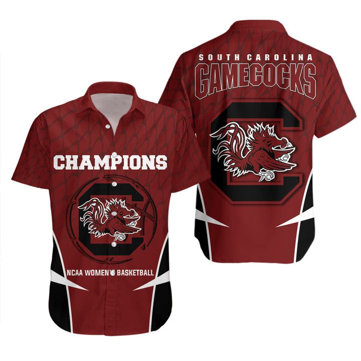 Ncaa South Carolina Gamecocks Women’s Basketball Trendy Hawaiian Shirt Aloha Shirt