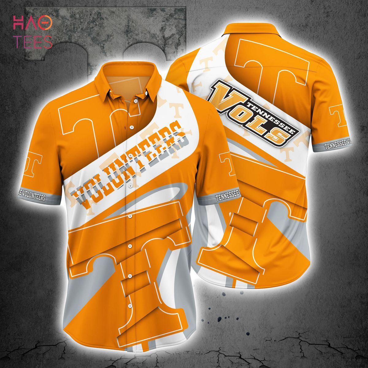 Ncaa Tennessee Volunteers Orange White Trendy Hawaiian Shirt Aloha Shirt Ncaa Tennessee Volunteers Orange White Trendy Hawaiian Shirt Aloha Shirt