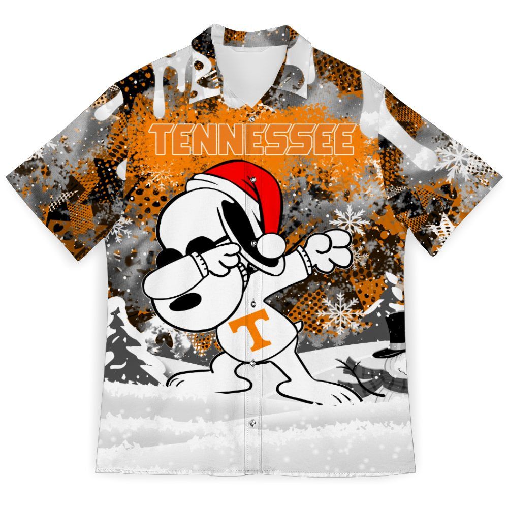 Ncaa Tennessee Volunteers Snoopy Christmas Trendy Hawaiian Shirt Aloha Shirt